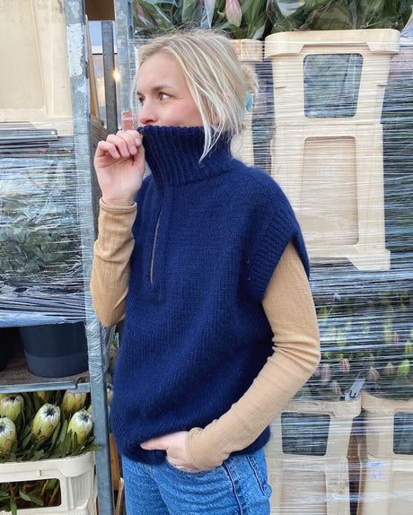 PetiteKnit - Zipper Slipover