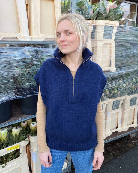 PetiteKnit - Zipper Slipover