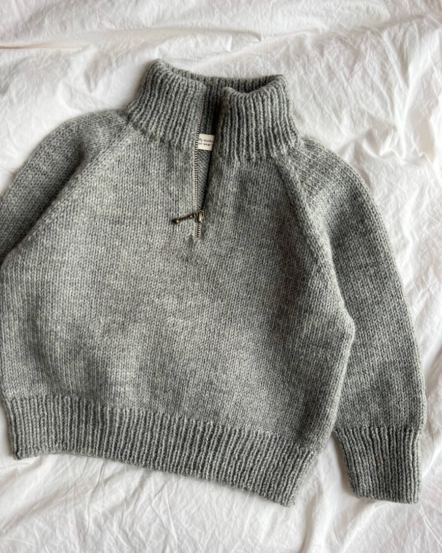 PetiteKnit - Zipper Sweater Light Junior